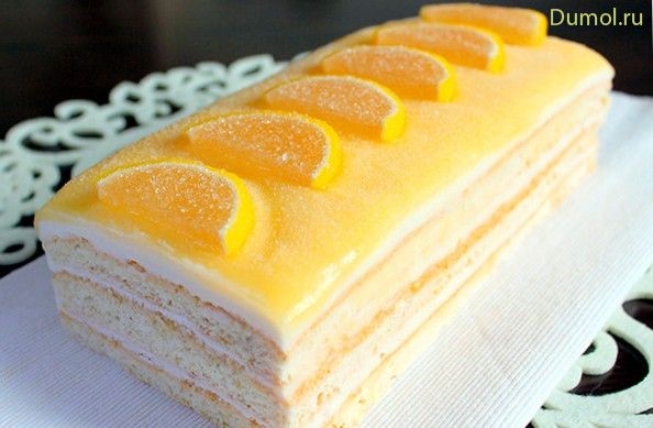 Лимонный тарт дома