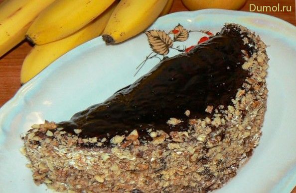 Банановый торт «Слоновья слеза»