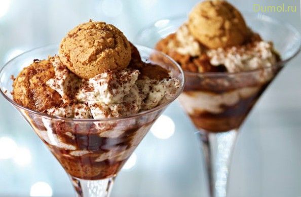 Десертное мороженое «Тирамису»