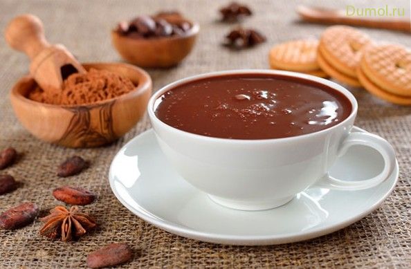 Ароматный и легкий тёплый шоколад