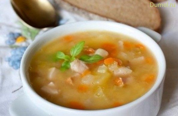 Гороховый суп с ветчиной по-домашнему