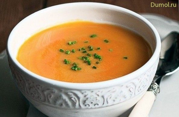 Крем-суп из тыквы с греческим йогуртом