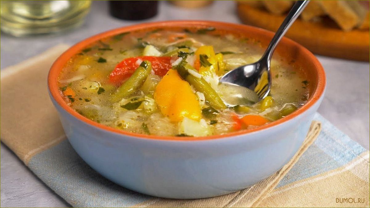 Быстрый рецепт супа за 5 минут