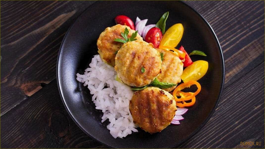 Рыбные котлеты с рисом: простой и вкусный рецепт