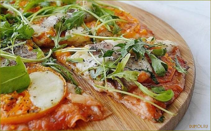 Пицца на лаваше в духовке: простой и вкусный рецепт