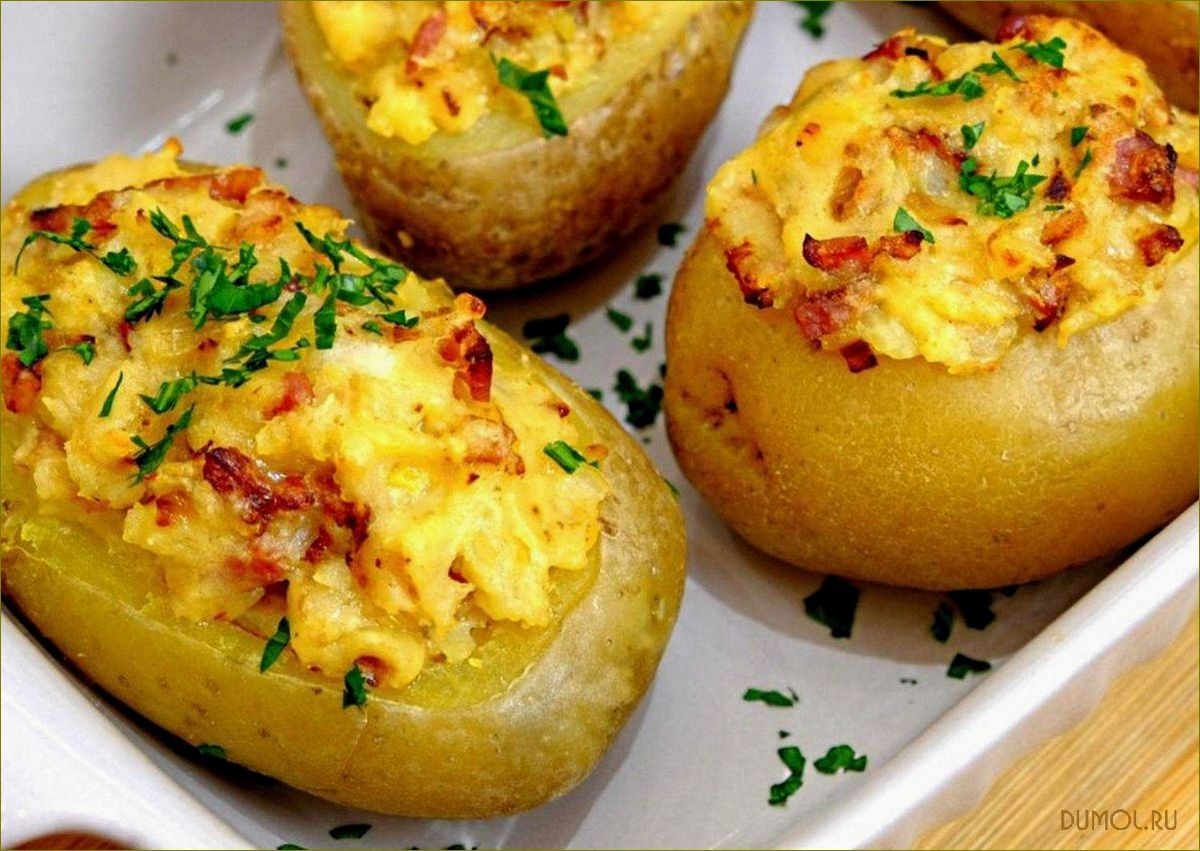 Сундучки из картофеля: рецепты и советы
