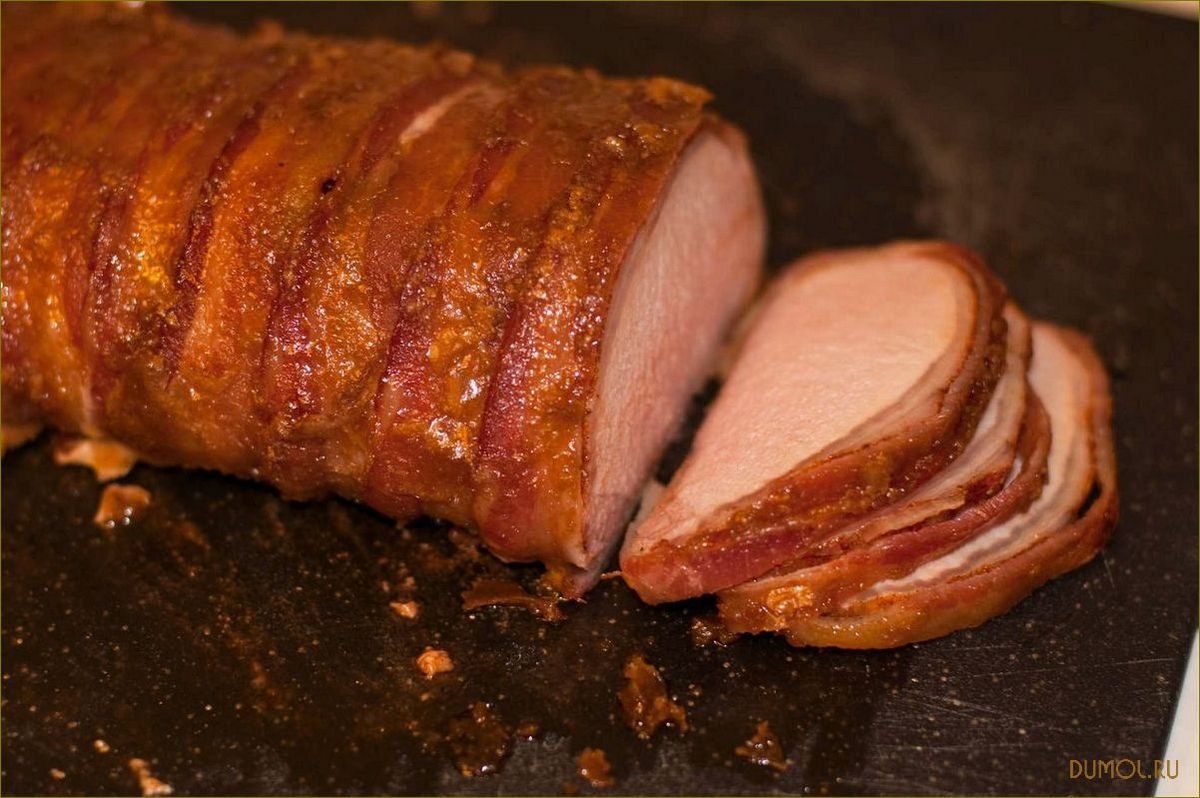 Рецепт приготовления свиного карбоната на гриле