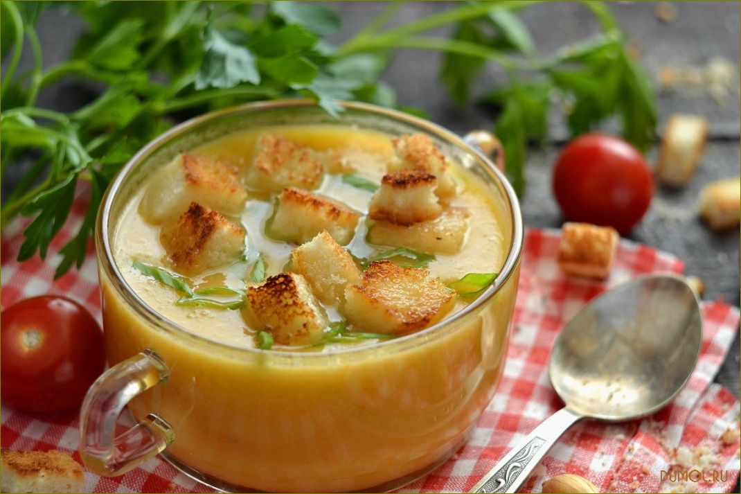Крем-суп из сладкого картофеля