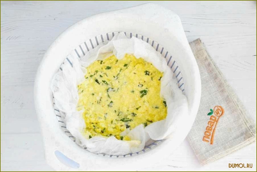 Приготовление домашнего сыра с уникальным ароматом тмина и свежей зеленью