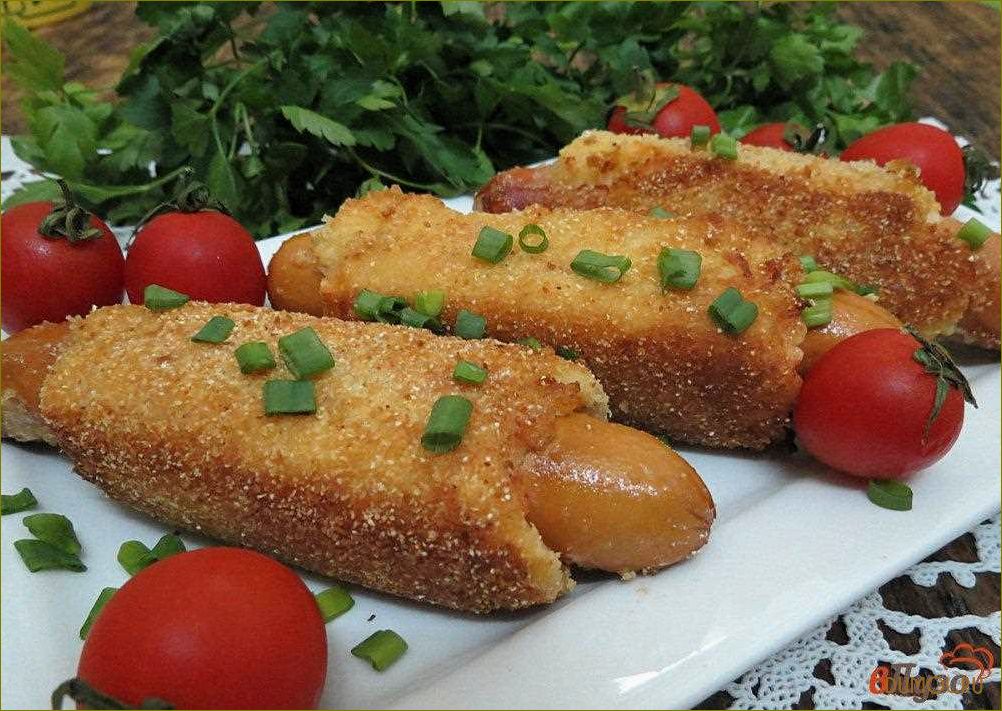 Сосиски в хлебе для тостов — простой и вкусный рецепт