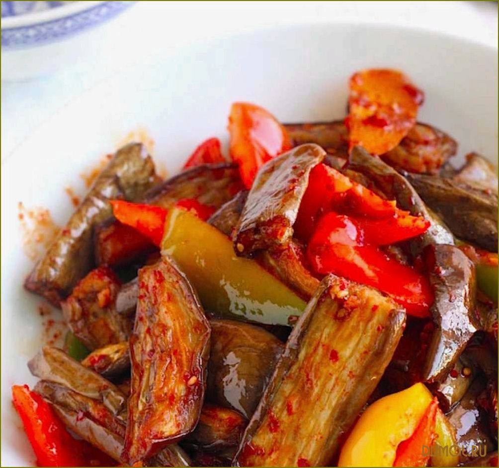 Рецепт жареных баклажанов по-корейски