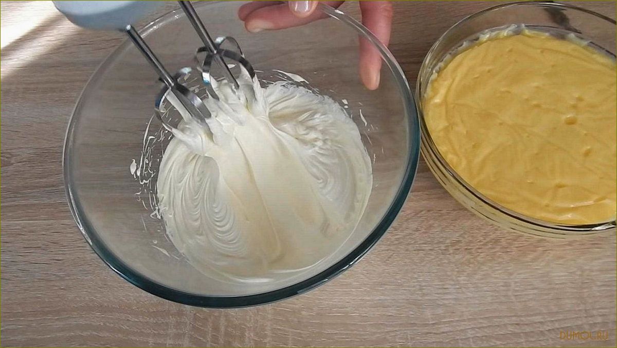 Рецепт заварного крема для медовика