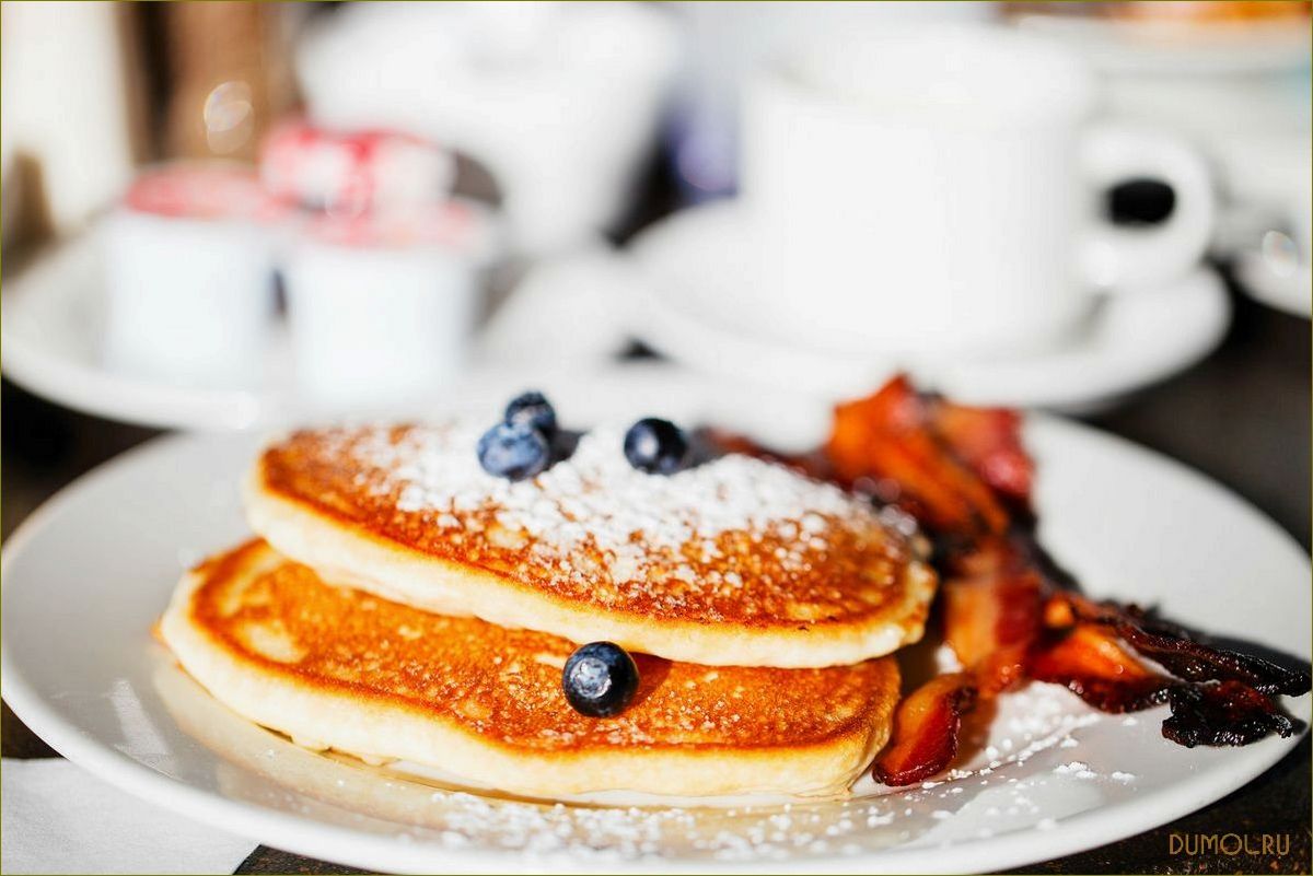 Американские оладьи: рецепты и секреты идеального завтрака