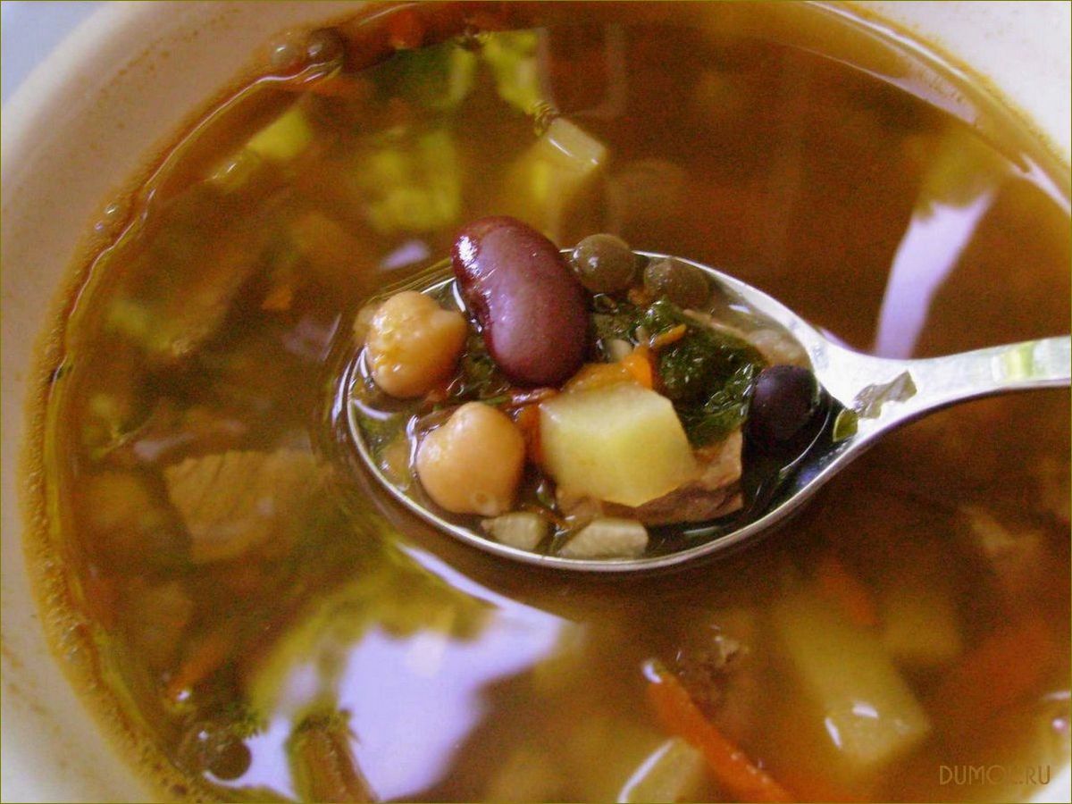 Рецепт бобового супа