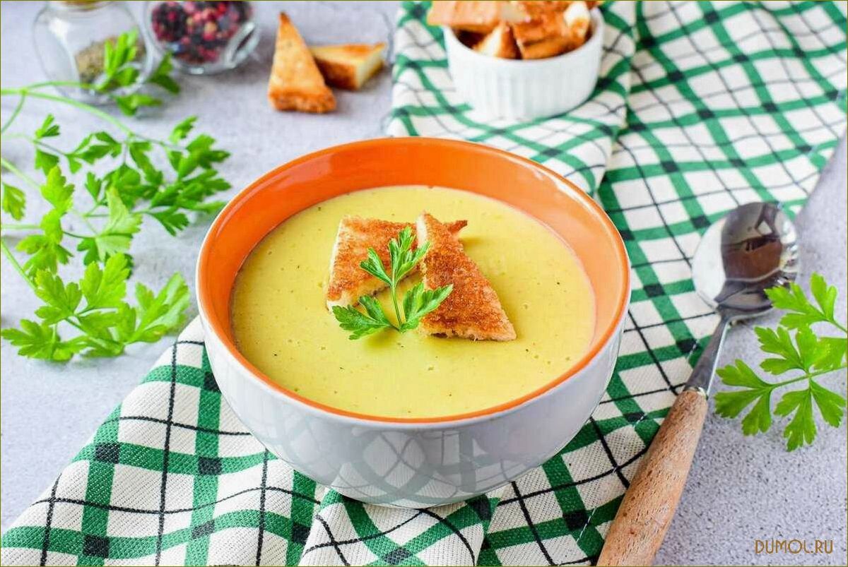 Крем-суп из брокколи для детей