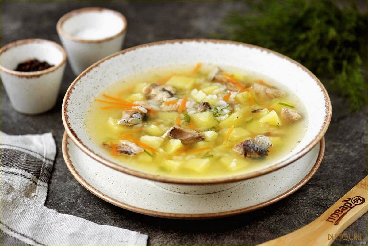Суп из консервы сайры: простой и вкусный рецепт