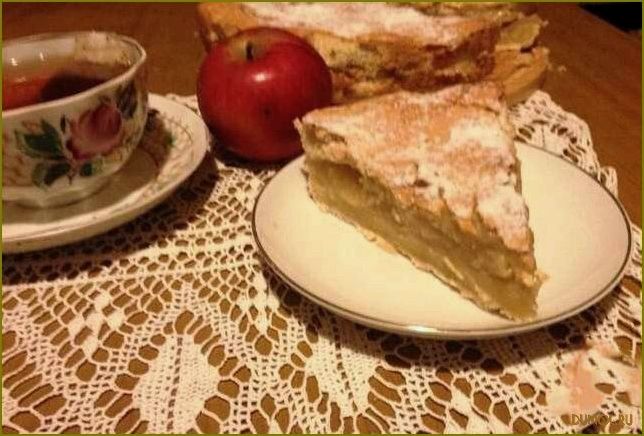 Английский яблочный пирог