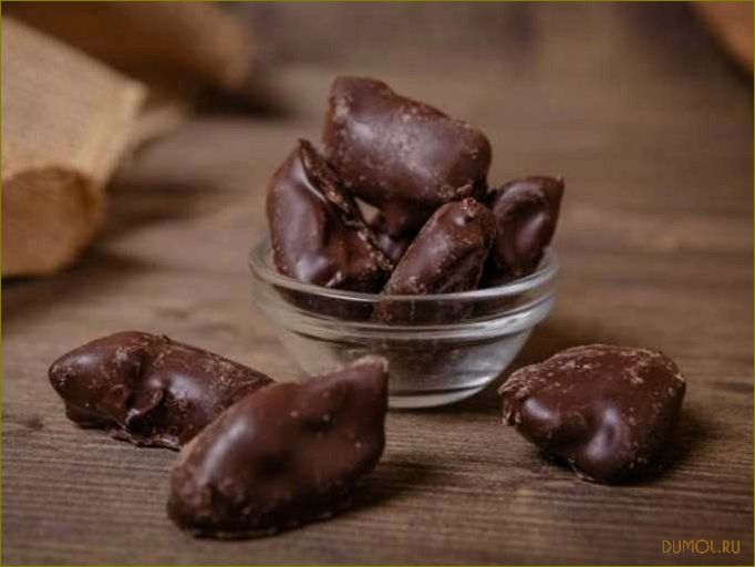 Финики в шоколаде: рецепты приготовления