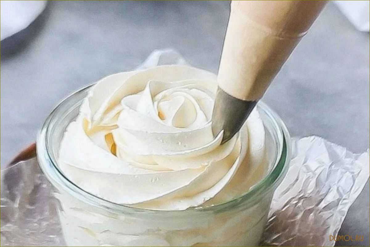 Сырный крем для торта: рецепты и советы