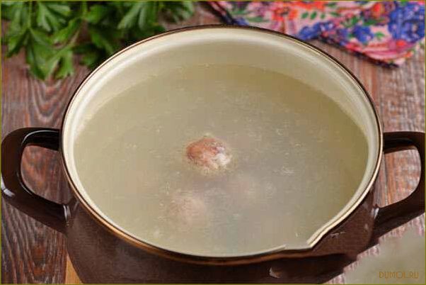 Рецепт быстрого супа