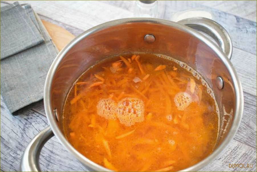 Остро-сладкий морковный биск: рецепт приготовления.