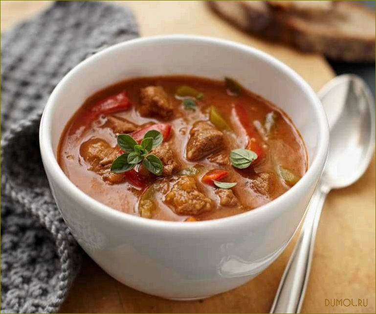 Старочешский суп: рецепты и секреты приготовления