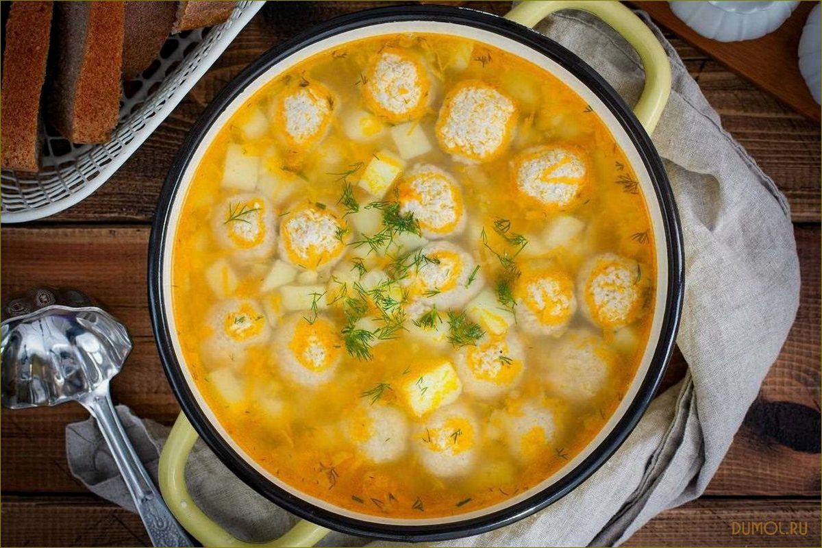Суп с фрикадельками: рецепты и секреты приготовления