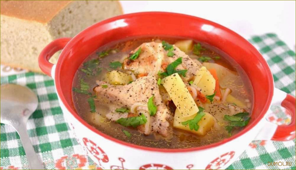 Суп с макаронами в мультиварке: простой и вкусный рецепт