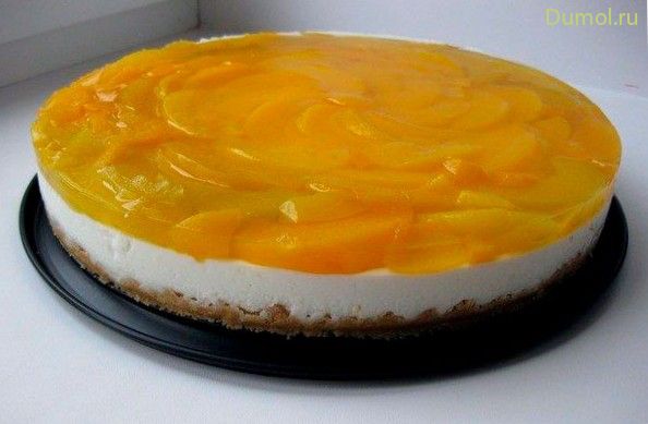 Абрикосовый чизкейк с творогом (абрикосовый, чизкейк, творогом, творог) Абрикосовый чизкейк с творогом