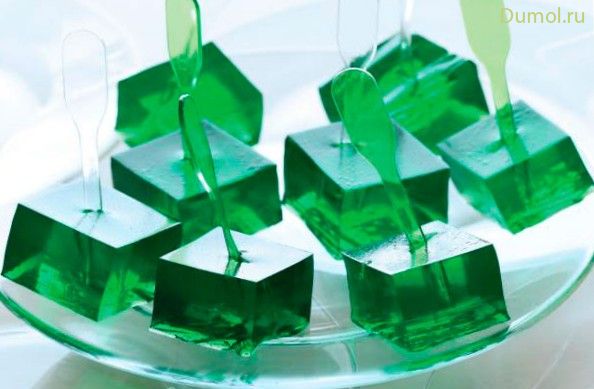 Алкогольное новогоднее желе «Jello Shots»