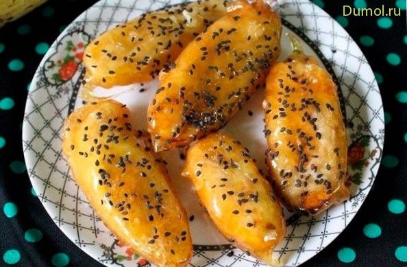 Бананы в золотистой карамели (бананы, золотистой) Бананы в золотистой карамели