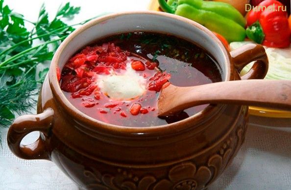 борщ, украинский, капуста