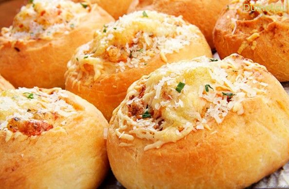 Булочки сырные из дрожжевого теста