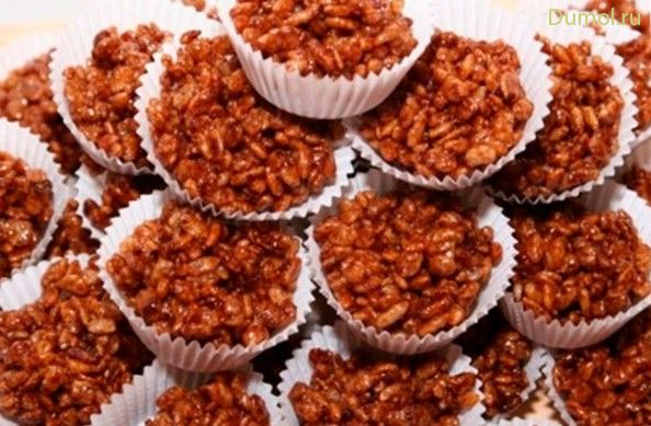 Быстрые шоколадные хрустелки с изюмом