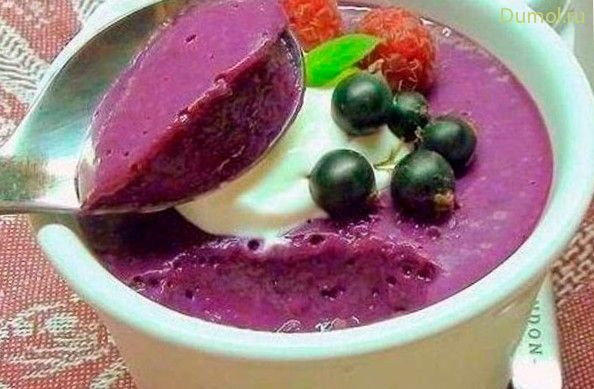 Десертное суфле из ягод со сгущенкой (десертное, суфле, ягод) Десертное суфле из ягод со сгущенкой