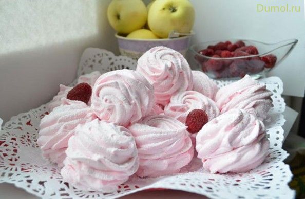 Домашний яблочно-ванильный зефир