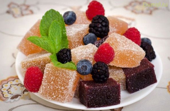 Домашний мармелад из натуральных продуктов