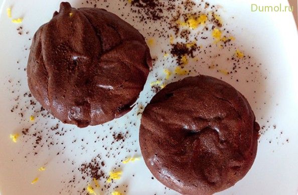 Домашний шоколадный фондан