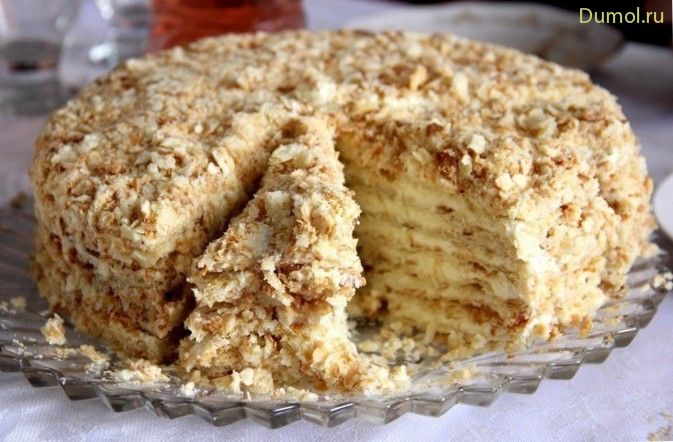 Домашний торт «Светлана» на сковороде