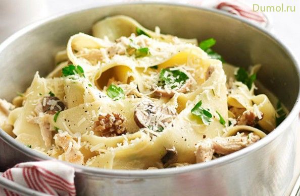 Феттучини с соусом из цветной капусты (феттучини, соусом, капуста) Феттучини с соусом из цветной капусты