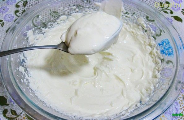 Густой крем для домашнего торта