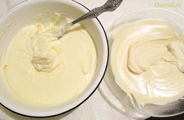 Густой сметанный крем для выпечки (густой, сметанный, крем) Густой сметанный крем для выпечки
