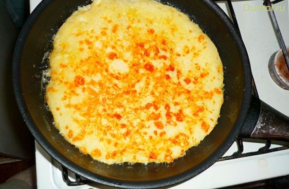 Хачапури на скорую руку на сковороде