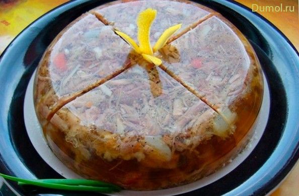 Холодец домашний в мультиварке