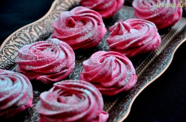 Ягодный зефир по-домашнему