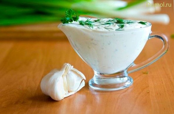 Йогуртовый соус к морепродуктам (йогуртовый, соус) Йогуртовый соус к морепродуктам