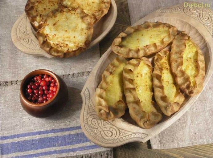 «Калитки» - пирожки поморские с творогом
