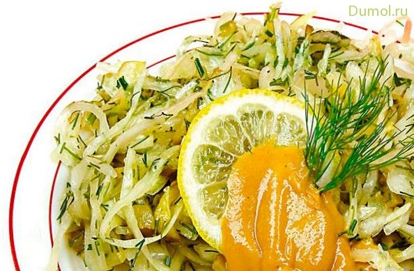 Капуста с огурцами в маринаде (капуста, огурцами, маринад) Капуста с огурцами в маринаде