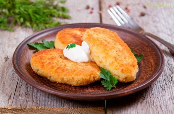 Картофельные зразы с грибной и мясной начинкой (картофельные, зразы, грибной) Картофельные зразы с грибной и мясной начинкой