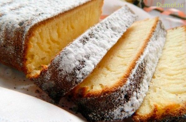 Кекс на сгущенном молоке